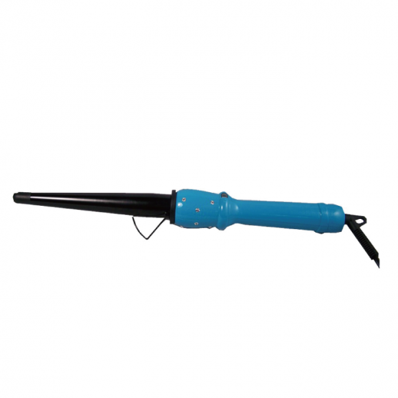 hair curling iron-blue